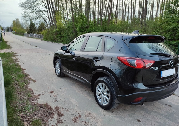 Mazda CX-5 cena 62500 przebieg: 52000, rok produkcji 2015 z Białystok małe 137